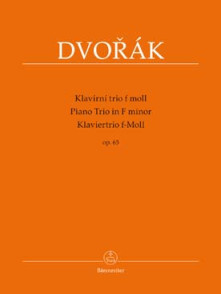 Dvorak A. Piano Trio IN F Minor OP 65