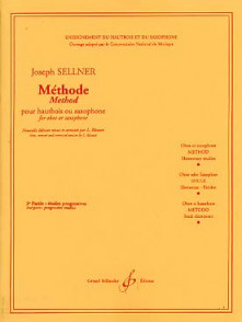 Sellner J./debondue A. Methode Vol 1 Etudes Hautbois/saxo