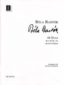 Bartok B. 44 Duos Vol 2 Violons