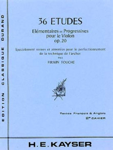 Kayser H.e. Etudes OP 20 Vol 2 Violon