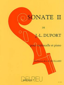 Duport J.l. Sonate N°2 Violoncelle