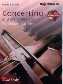 Kuchler F. Concertino RE Majeur OP 12 Violon