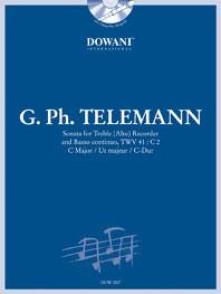 Teleman Sonate Twv 41/C2 Flute A Bec Alto