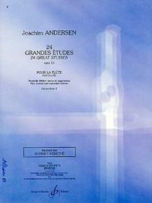 Andersen J. 24 Grandes Etudes OP 15 Vol 2 Flute