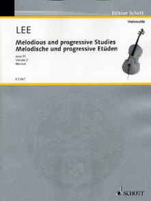 Lee S. Melodious And Progressive Exercises OP 131 2 Violoncelles