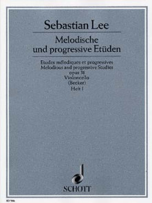 Lee S. 40 Etudes Melodiques et Progressives OP 31  Vol 1 Violoncelle