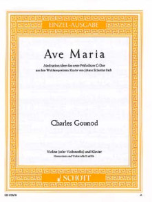 Gounod C. Ave Maria Violon OU Violoncelle