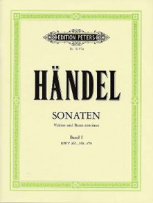 Haendel G.f. Sonates Vol 1 Violon