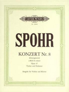 Spohr L. Concerto N°8 OP 47 Violon