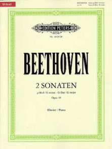 Beethoven L.v. Sonate N°19 et 20 OP 49 Piano