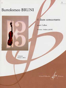 Bruni B. Duos Concertants Vol 1 Altos