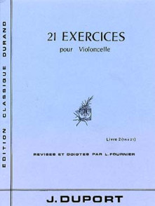Duport J.l. 21 Exercices Vol 2 Violoncelle