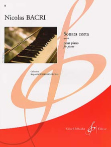 Bacri N. Sonata Corta OP 68 Piano