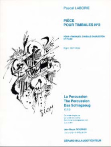 Laborie P. Piece Pour Timbales N°2