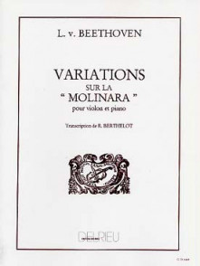 Beethoven L. Variations Sur la Molinara Violon