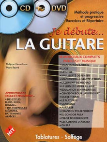 Heuvelinne P./rouve M. JE Debute la Guitare 1 Avec CD + Dvd