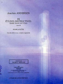 Andersen J. 24 Etudes Instructives OP 30 Flute