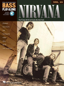 Bass PLAY-ALONG Vol 25 Nirvana