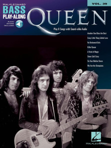 Queen Bass PLAY-ALONG Vol 39