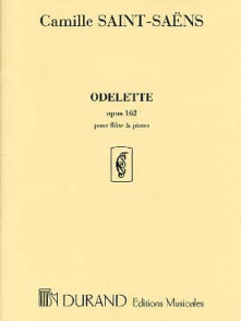 SAINT-SAENS C. Odelette Opus 162 Flute