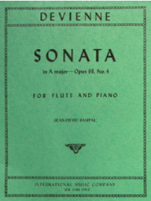 Devienne F. Sonate A Major OP 68/4 Flute