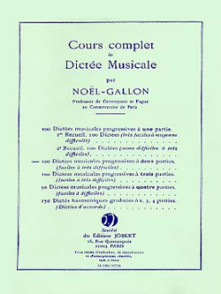 NOEL-GALLON Dictees Progressives A 2 Parties