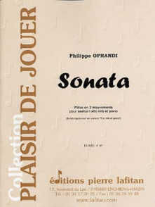 Oprandi P. Sonata Saxhorn Alto