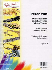 Wallace O./lawrence J./young V. Peter Pan Violoncelle Piano
