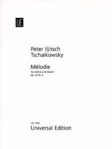 Tchaikowsky P.i. Melodie Opus 42 N°3 Violon