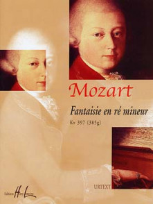 Mozart W.a. Fantaisie RE Mineur Piano