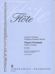 Andersen J./mozart W.a. FIGARO-FANTAISIE 4 Flutes
