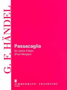 Haendel G.f. Passacaglia 6 Flutes