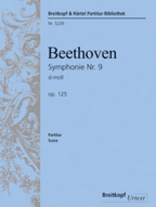 Beethoven L.v. Symphonie NR 9 OP 125 Final Chant Piano