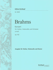 Brahms J. Concerto la Mineur OP 120 Conducteur