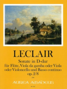 Leclair J.m. Sonate OP 2/8 Trio