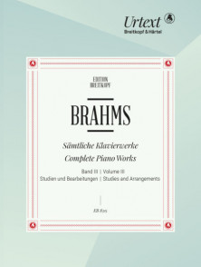 Brahms J. Complete Piano Works Vol 3