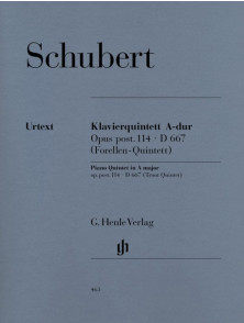 Schubert F. Quintette la Truite la Majeur OP 114 D 667