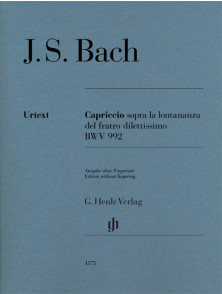 Bach J.s. Capriccio Sopra la Lontananza Piano