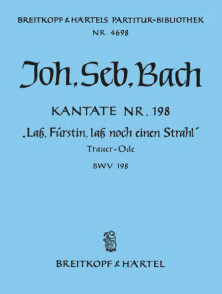 Bach J.s. Cantate Bwv 198 Choeur