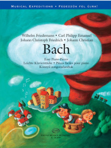 Bach (la Famille) Pieces Faciles Piano