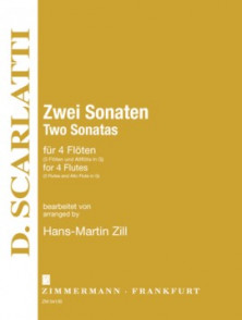 Scarlatti D. Two Sonates Flutes