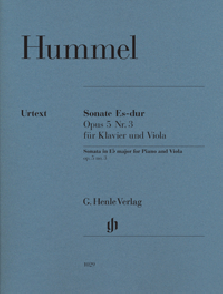 Hummel J.n. Sonate OP 5 N°3 Alto