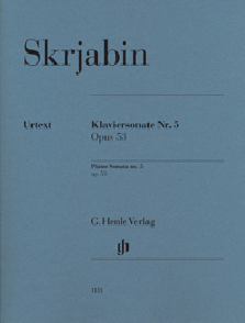 Scriabine A. Sonate N°5 OP 53 Piano