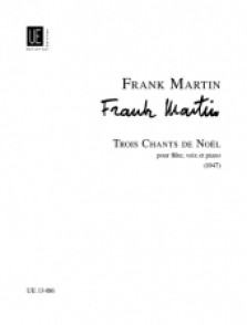 Martin F. Chants de Noel Flute, Voix Piano