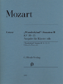 Mozart W.a. Sonates Wunderkind Vol 1 Piano