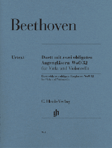 Beethoven L. V. Duos Woo 32 Alto Violoncelle