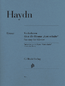 Haydn J. Variations Sur L'hymne "gott Erhalte" Piano