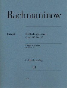 Rachmaninov S. Prelude  OP 32 N°12 Piano