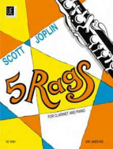 Joplin S. 5 Rags Clarinette