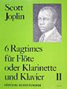 Joplin S. 6 Ragtimes Vol 2 Flute/clarinette/basson